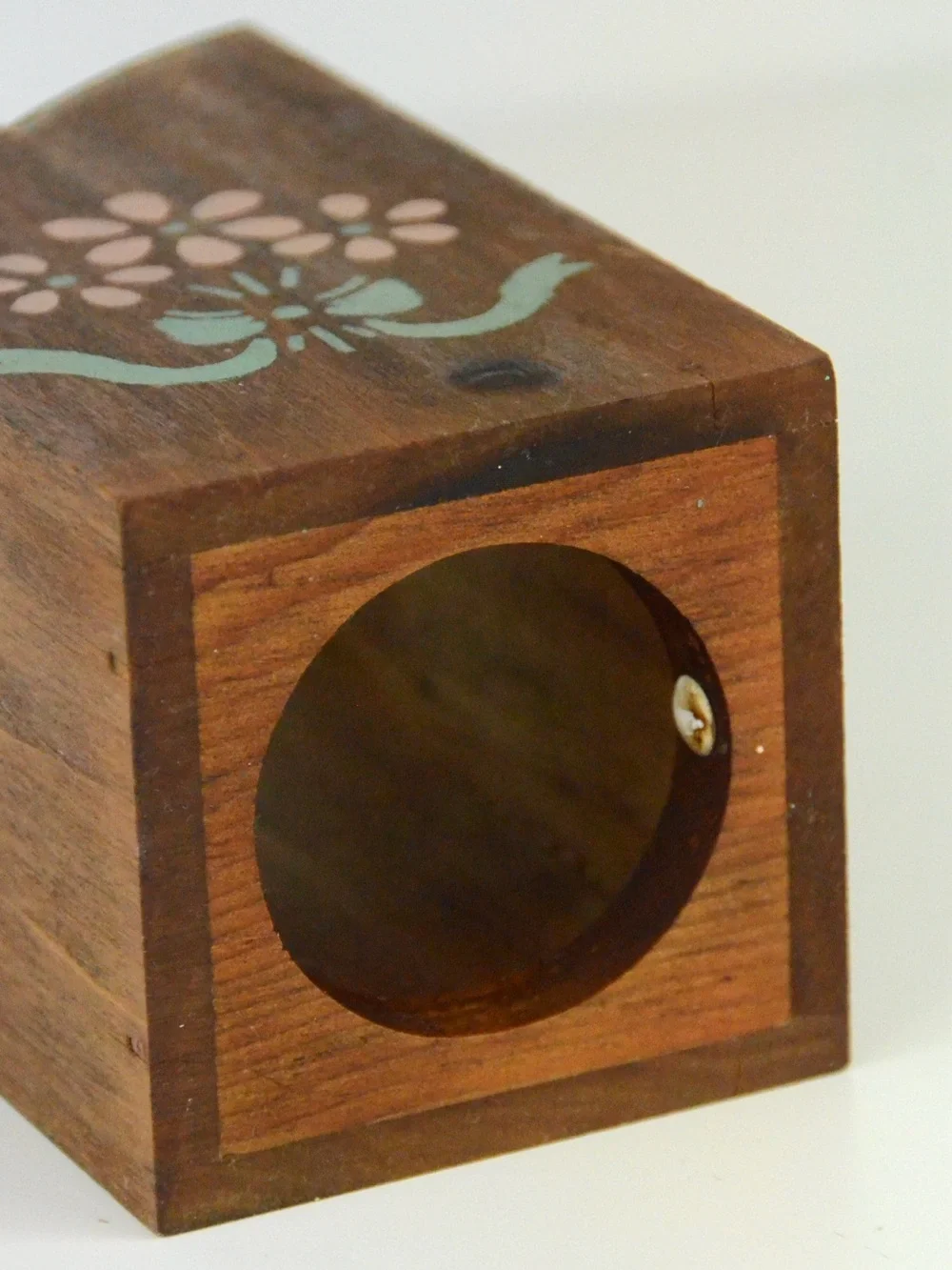 Vintage wood painted